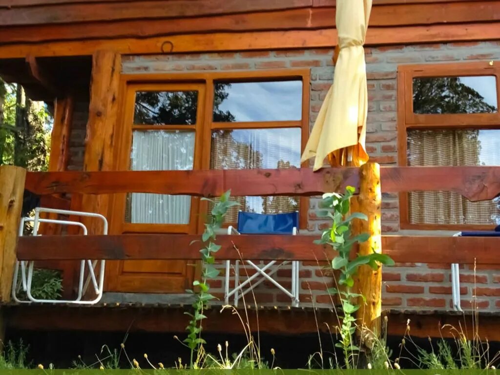 La galería de la cabaña